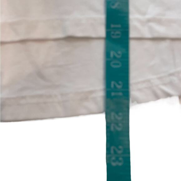 NWT Dickies Tank Womens Medium Sporty Graphic Logo Cropped Stretch Top White - Picture 4 of 7